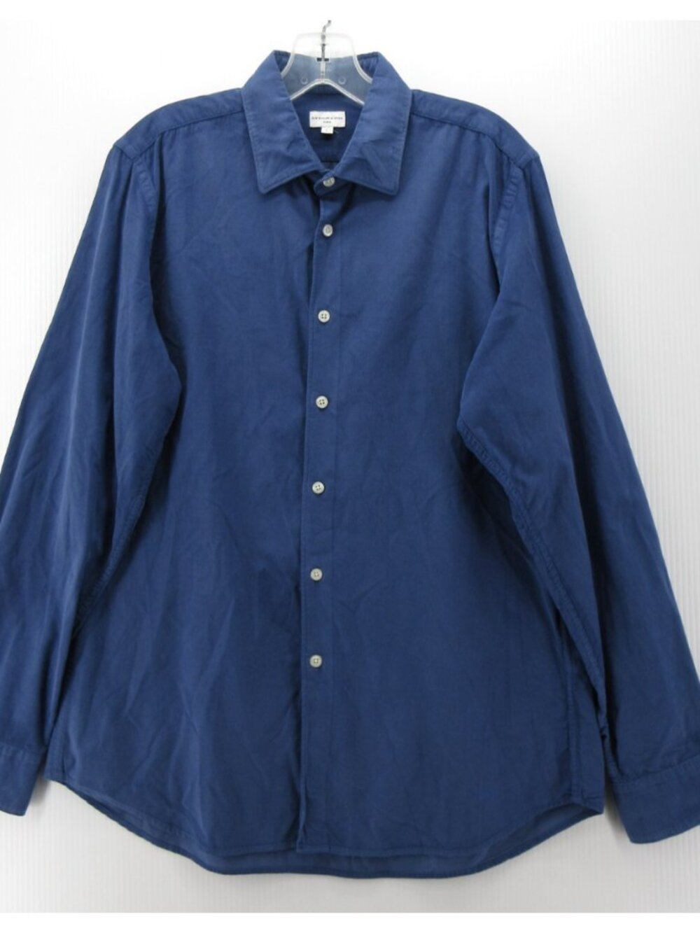 Arthur & Fox Shirt Large Corduroy Button Up Classic Heritage Cotton *